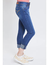 Load image into Gallery viewer, Girl  Skinny Jean-Dark Blue
