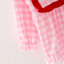 Load image into Gallery viewer, Christmas Tree Girl Smocked Embroider Romper
