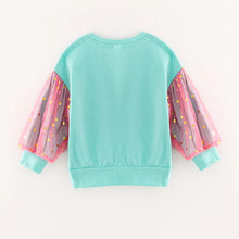 Load image into Gallery viewer, Gingerbread Blue Pink Shirt
