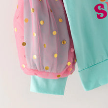 Load image into Gallery viewer, Gingerbread Blue Pink Shirt
