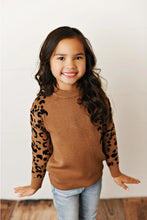 Load image into Gallery viewer, Kid Leopard Print Sweater
