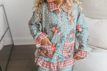 Load image into Gallery viewer, Kid Holly Berry Pocket Christmas Pjs
