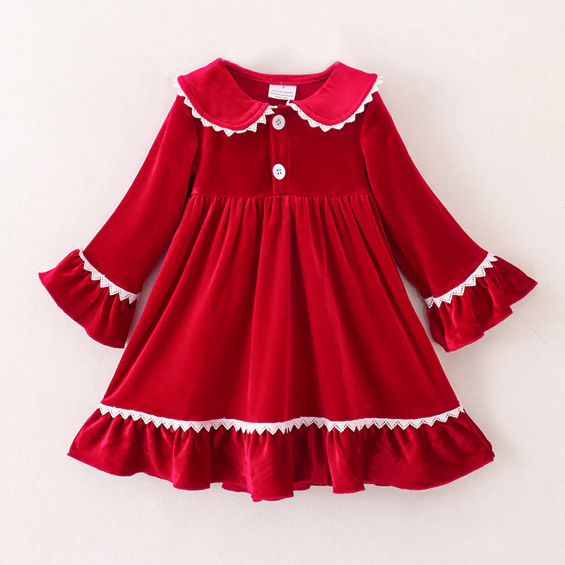 Red Velvet PJ Dress