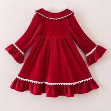Load image into Gallery viewer, Red Velvet PJ Dress
