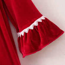Load image into Gallery viewer, Red Velvet PJ Dress
