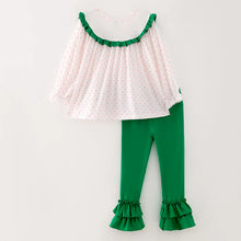Load image into Gallery viewer, Pink Christmas Tree MC  Pant Set

