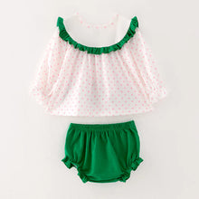 Load image into Gallery viewer, Pink Christmas Tree MC Bloomer Set
