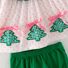 Load image into Gallery viewer, Pink Christmas Tree MC Bloomer Set
