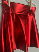 Load image into Gallery viewer, Metallic Twirl Skirt- Red
