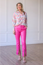 Load image into Gallery viewer, Pink Split Hem Pants
