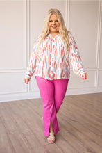 Load image into Gallery viewer, Pink Split Hem Pants
