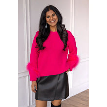 Load image into Gallery viewer, Black Asymmetrical Pleather Skirt
