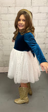 Load image into Gallery viewer, Red Velvet Tulle Dress

