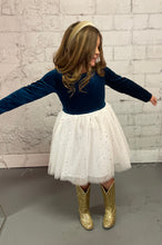 Load image into Gallery viewer, Red Velvet Tulle Dress
