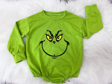 Load image into Gallery viewer, Green One Romper
