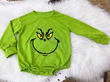 Load image into Gallery viewer, Green One Romper
