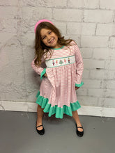 Load image into Gallery viewer, Nutcracker Smocked Dress
