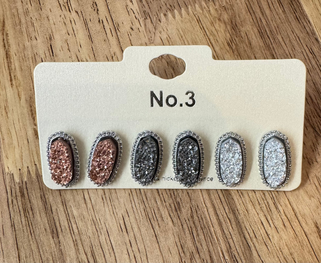 3 Set Earring