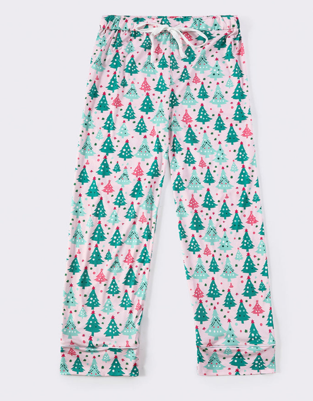 Green Christmas Tree Adult Pants
