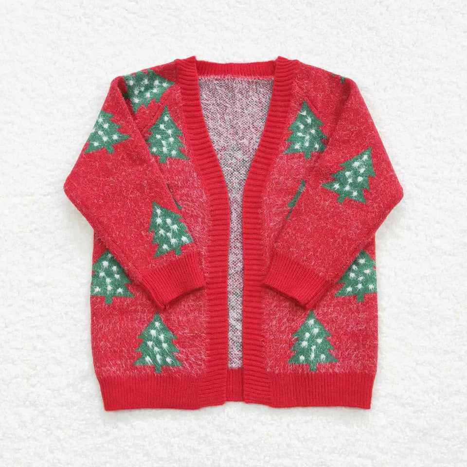 Christmas Tree Sweater Cardigan