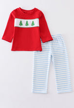 Load image into Gallery viewer, Blue Christmas Tree Embroider Set
