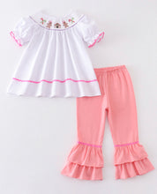 Load image into Gallery viewer, Gingerbread Smocked Girl Set
