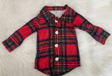 Load image into Gallery viewer, Plaid Button Up
