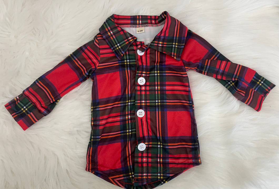 Plaid Button Up