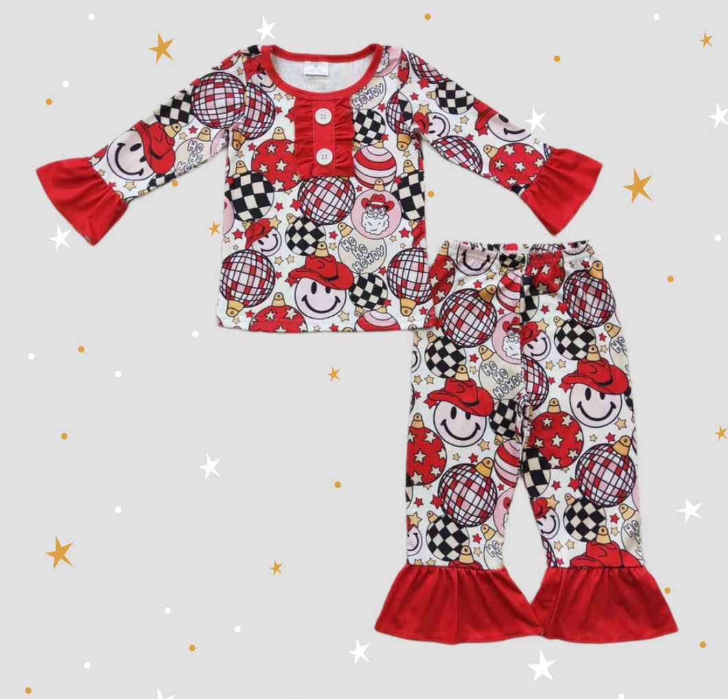 Smiley Hat Ornament Pjs