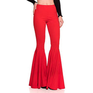 Adult Red Bell Bottoms