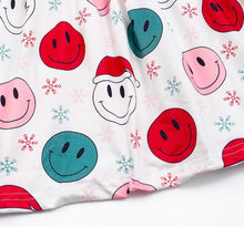 Load image into Gallery viewer, Smiley Face Christmas Dress

