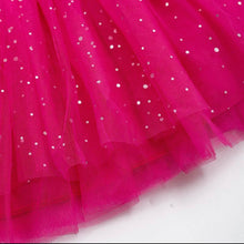 Load image into Gallery viewer, Pink Gingerbread Stripe Tulle Dress
