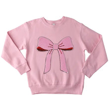 Load image into Gallery viewer, Chenille Bow Sweatshirt
