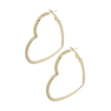 Load image into Gallery viewer, Heart Shaped Earrings

