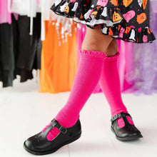 Load image into Gallery viewer, LSC Party Pink Knee Socks
