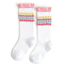 Load image into Gallery viewer, LSC Pastel Bubble  Knee Socks
