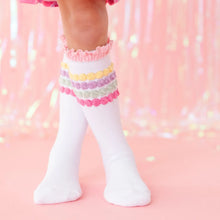 Load image into Gallery viewer, LSC Pastel Bubble  Knee Socks
