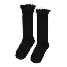 Load image into Gallery viewer, LSC Black lace  Knee High
