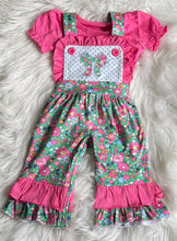 Load image into Gallery viewer, Pink Liberty Overall Set
