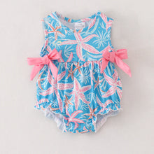 Load image into Gallery viewer, Blue Summer Romper
