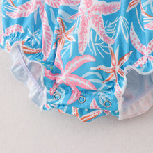 Load image into Gallery viewer, Blue Summer Romper
