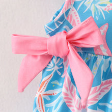 Load image into Gallery viewer, Blue Summer Romper

