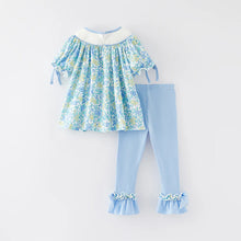 Load image into Gallery viewer, Blue Smock Easter Cross Set
