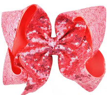 Load image into Gallery viewer, 8 inch Sequin Bows
