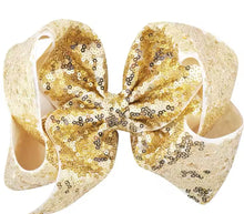 Load image into Gallery viewer, 8 inch Sequin Bows
