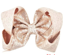 Load image into Gallery viewer, 8 inch Sequin Bows
