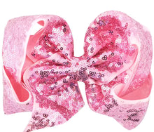 Load image into Gallery viewer, 8 inch Sequin Bows
