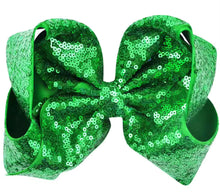 Load image into Gallery viewer, 8 inch Sequin Bows
