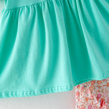 Load image into Gallery viewer, Easter Bunny Floral Short Set
