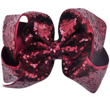 Load image into Gallery viewer, 8 inch Sequin Bows
